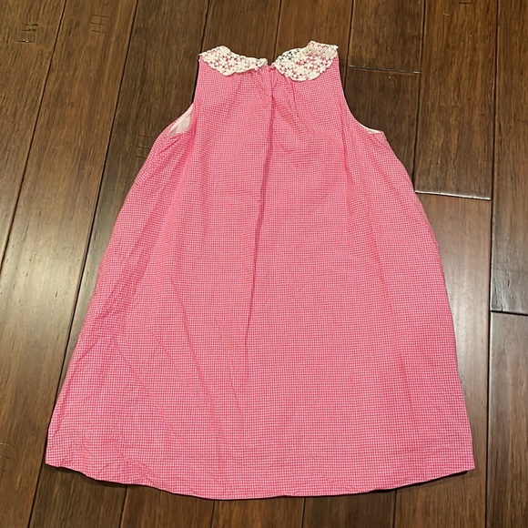 Polo Ralph Lauren Pink Dress Lace Collar 10 - Picture 4 of 4